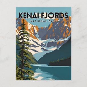 Kenai Fjords Nationaal Park Reizen Briefkaart