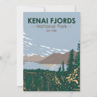 Kenai Fjords Nationaal Park Skilak Vintage