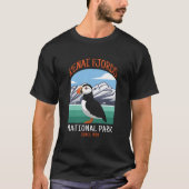 Kenai Fjords Nationaal Park US Puffin Bird Alaska T-shirt (Voorkant)