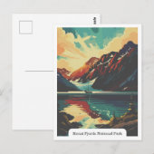 Kenai Fjords National Park, Alaska, Verenigde Stat Briefkaart (Voorkant / Achterkant)