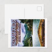 KENAI FJORDS NATIONAL PARK - ALASKA VERENIGDE STAT BRIEFKAART (Voorkant / Achterkant)