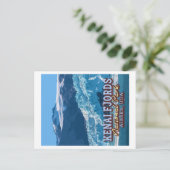 KENAI FJORDS NATIONAL PARK - ALASKA VERENIGDE STAT BRIEFKAART (Staand voorkant)