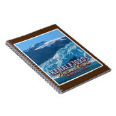 KENAI FJORDS NATIONAL PARK - ALASKA VERENIGDE STAT NOTITIEBOEK (Rechterzijde)