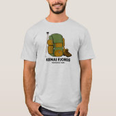 Kenai Fjords National Park Backpack T-shirt (Voorkant)