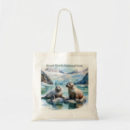 Kenai Fjords National Park Harbor Seals Canvas tas