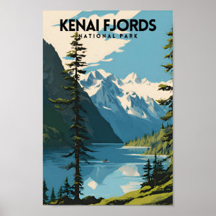 Kenai Fjords National Park Reizen PS Poster