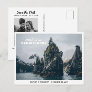 Kenai Fjords National Park Trouwkaart 'Save the Da Briefkaart
