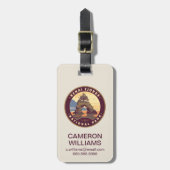 Kenai Fjords National Parks Bagagelabel (Voorkant verticaal)