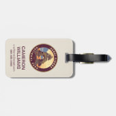 Kenai Fjords National Parks Bagagelabel (Achterkant horizontaal)