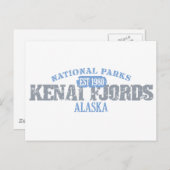 Kenai Fjords National Parks Briefkaart (Voorkant / Achterkant)