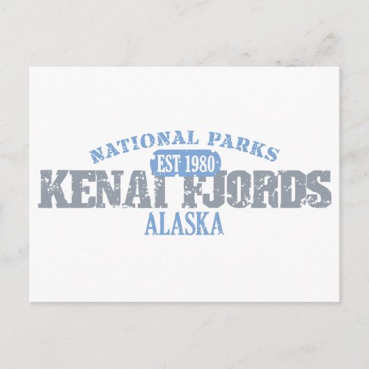 Kenai Fjords National Parks Briefkaart (Voorkant)