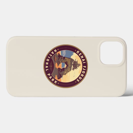 Kenai Fjords National Parks Case-Mate iPhone Case (Achterkant (horizontaal))