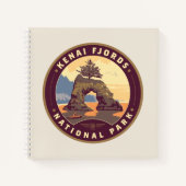 Kenai Fjords National Parks Notitieboek (Voorkant)