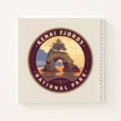 Kenai Fjords National Parks Notitieboek (Achterkant)