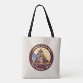 Kenai Fjords National Parks Tote Bag (Achterkant)