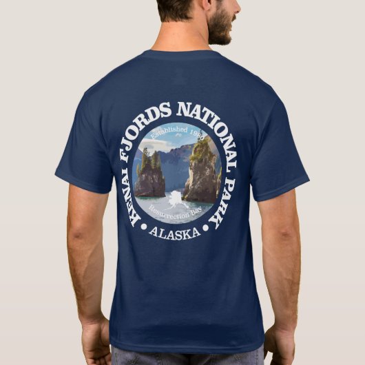 Kenai Fjords NP2 T-shirt (Achterkant)