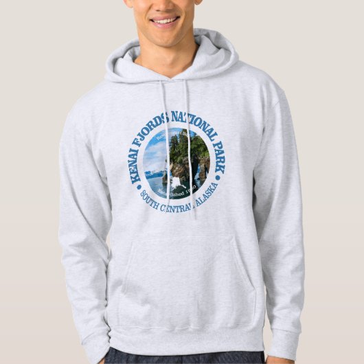Kenai Fjords NP Hoodie (Voorkant)