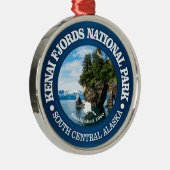 Kenai Fjords NP Metalen Ornament (Rechts)
