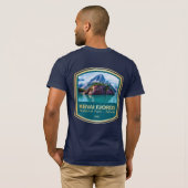 Kenai Fjords NP (PF1) T-shirt (Achterkant volledig)