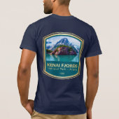 Kenai Fjords NP (PF1) T-shirt (Achterkant)