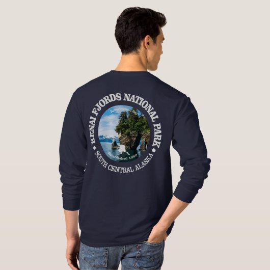Kenai Fjords NP T-shirt (Achterkant volledig)