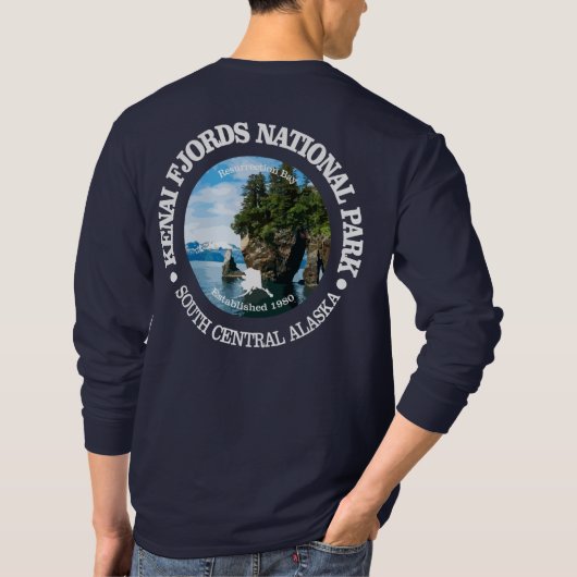 Kenai Fjords NP T-shirt (Achterkant)