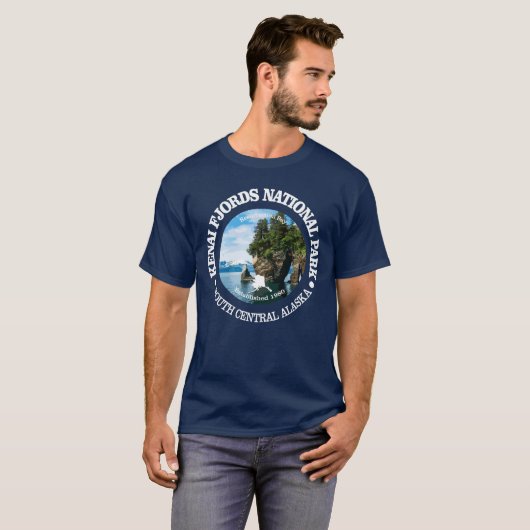 Kenai Fjords NP T-shirt (Voorkant volledig)