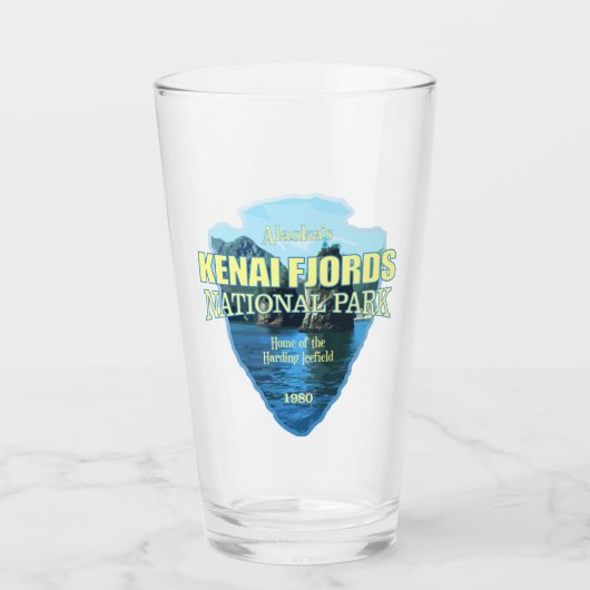 Kenai Fjords (pijlpunt) Glas (Voorkant)