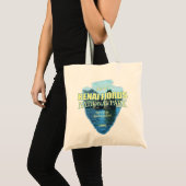 Kenai Fjords (pijlpunt) Tote Bag (Voorkant (product))