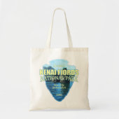 Kenai Fjords (pijlpunt) Tote Bag (Voorkant)