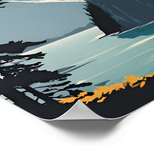 Kenai Fjords Poster (Hoek)