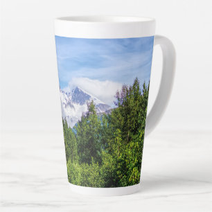 Kenai Fjords Snowy Mountains Latte Mok