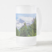 Kenai Fjords Snowy Mountains Matglas Bierpul (Voorkant rechts)
