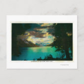 Kenai Lake, Alaska met Storm Gathering Briefkaart (Voorkant)