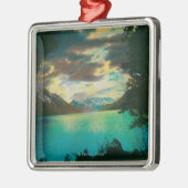 Kenai Lake, Alaska met Storm Gathering Metalen Ornament (Links)