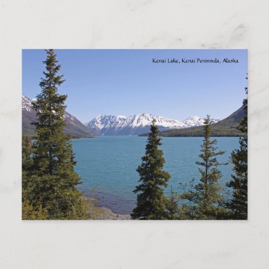 Kenai Lake, Kenai Peninsula... Briefkaart (Voorkant)