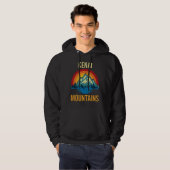 Kenai Mountains Sunset Hoodie (Voorkant volledig)