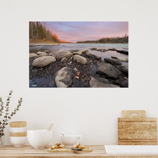 Kenai River - Poster (Keuken)