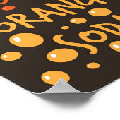 Kenan Kel die van Oranje Soda Nickelodeon houdt Poster (Hoek)