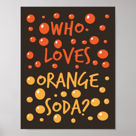 Kenan Kel die van Oranje Soda Nickelodeon houdt Poster (Voorkant)