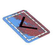 Kenaz Viking Rune Magnet - Kennis! Magneet (Rechterzijde)