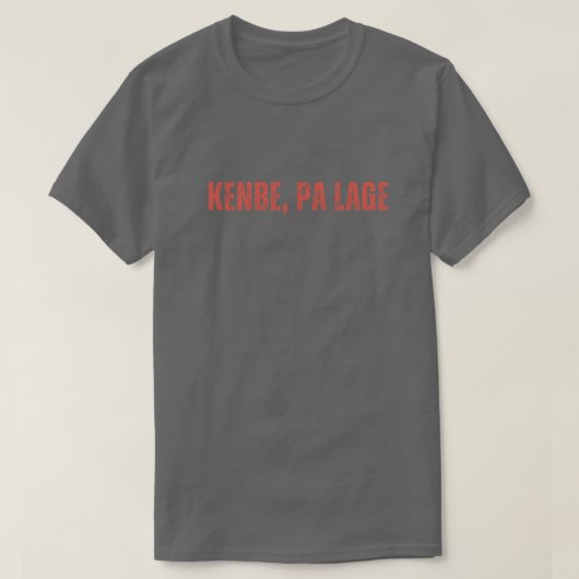 KENBE PALAGE T-SHIRT (Design voorkant)