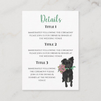 Kendal Enclosure Card Informatiekaartje