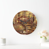 KendalBrook Futuristic City Grote Klok (Huis)