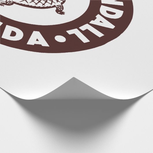 Kendall Florida Circle - Bruin Cadeaupapier (Hoek)