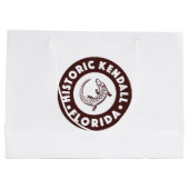 Kendall Florida Circle - Bruin Groot Cadeauzakje (Achterkant)