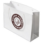 Kendall Florida Circle - Bruin Groot Cadeauzakje (Achterkant Gekanteld)