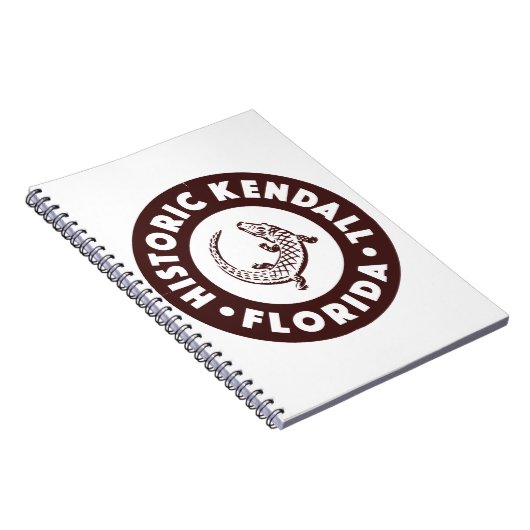Kendall Florida Circle - Bruin Notitieboek (Rechterzijde)