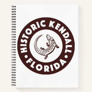 Kendall Florida Circle - Bruin Notitieboek