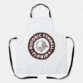 Kendall Florida Circle - Bruin Schort (Voorkant)